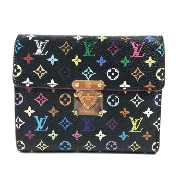 LOUIS VUITTON Black Monogram Wallet - Picture 1 of 16